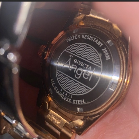 Invicta Women's 24615 Angel Quartz Mother Of Pearl Watch Limited Edition - New! - Picture 4 of 4